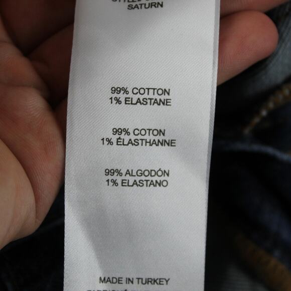 Frame Jeans Womens 26 The Refined Saturn Wide Leg High Rise Denim Office Luxury - Picture 11 of 16